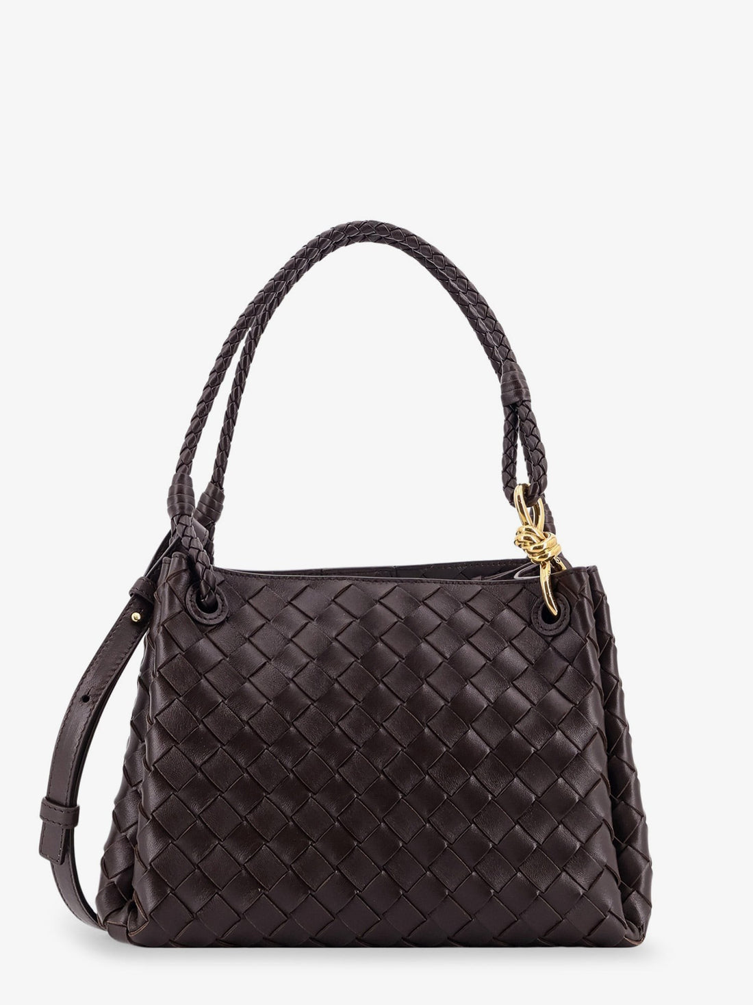 Bottega Veneta - Parachute leather shoulder bag with Intrecciato pattern and Knot detail parachute-leather-shoulder-bag-with-intrecciato-pattern-and-knot-detail_5fc50519-caad-49cc-b060-4a1b70d8a901
