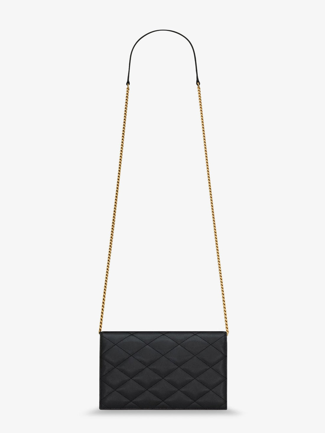 Saint Laurent - Paris leather crossbody bag with metal Cassandre logo paris-leather-crossbody-bag-with-metal-cassandre-logo
