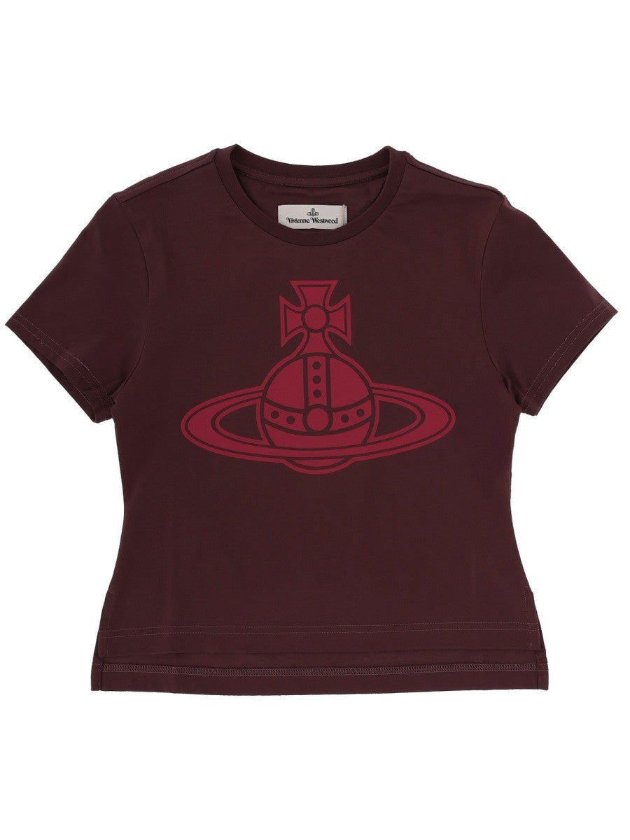 Vivienne Westwood - "PARIS ORB MINI" T-SHIRT