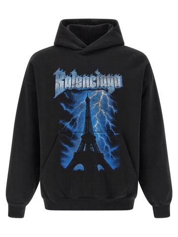Balenciaga - 'Paris Thunderstorm' hoodie
