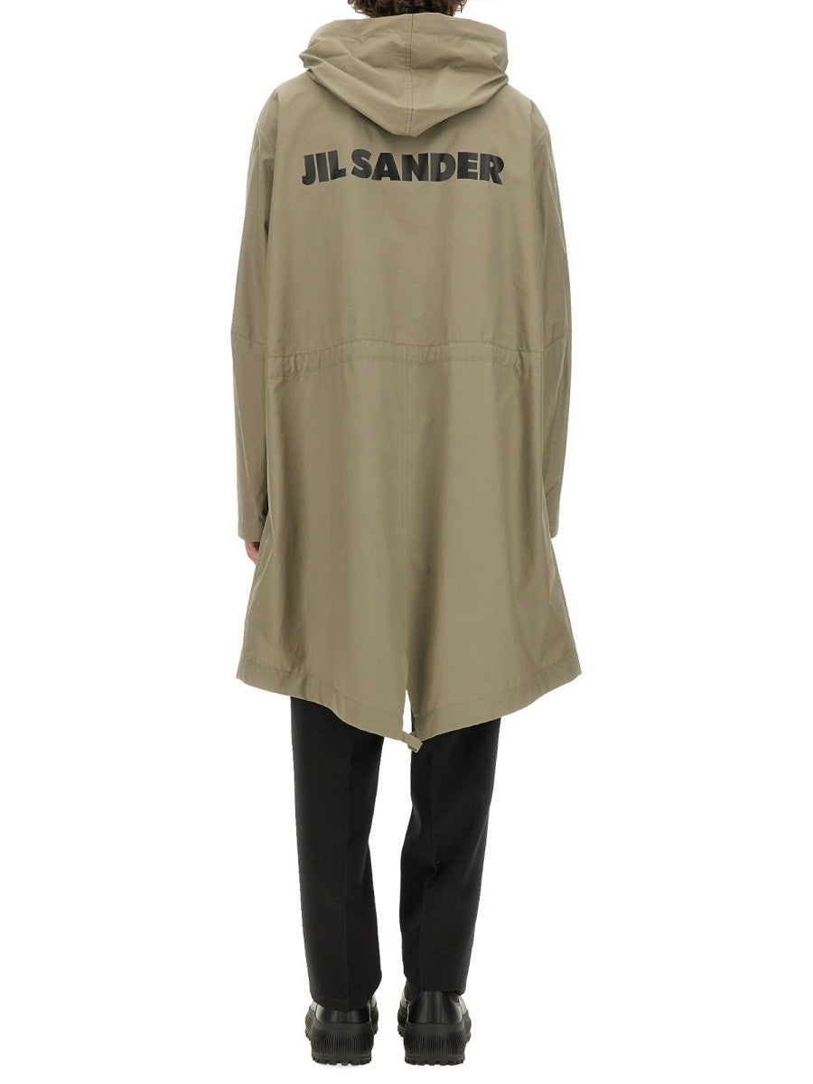 JIL SANDER JIL SANDER - PARKA WITH LOGO