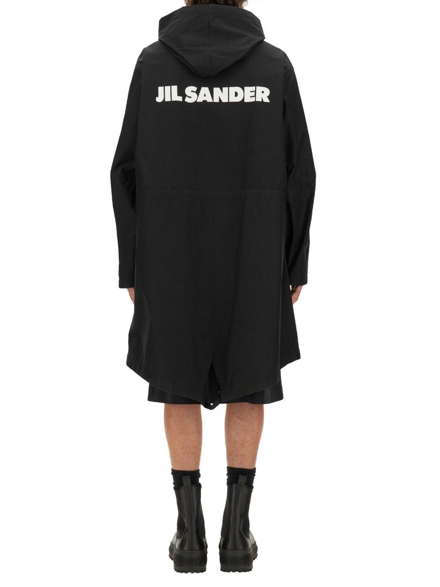 JIL SANDER JIL SANDER - PARKA WITH LOGO