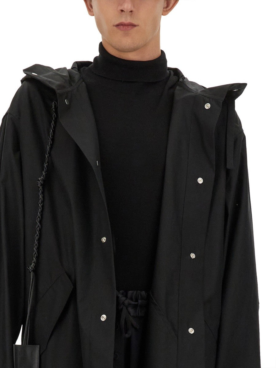 JIL SANDER JIL SANDER - PARKA WITH LOGO