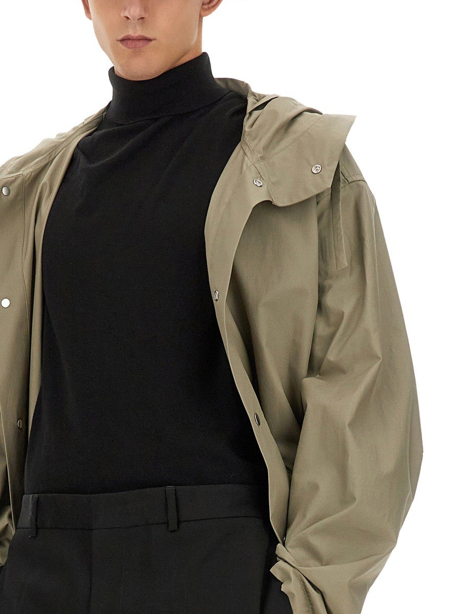 JIL SANDER JIL SANDER - PARKA WITH LOGO