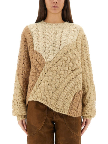 MARANT ETOILE - PATCHWORK "DARYL" SWEATER