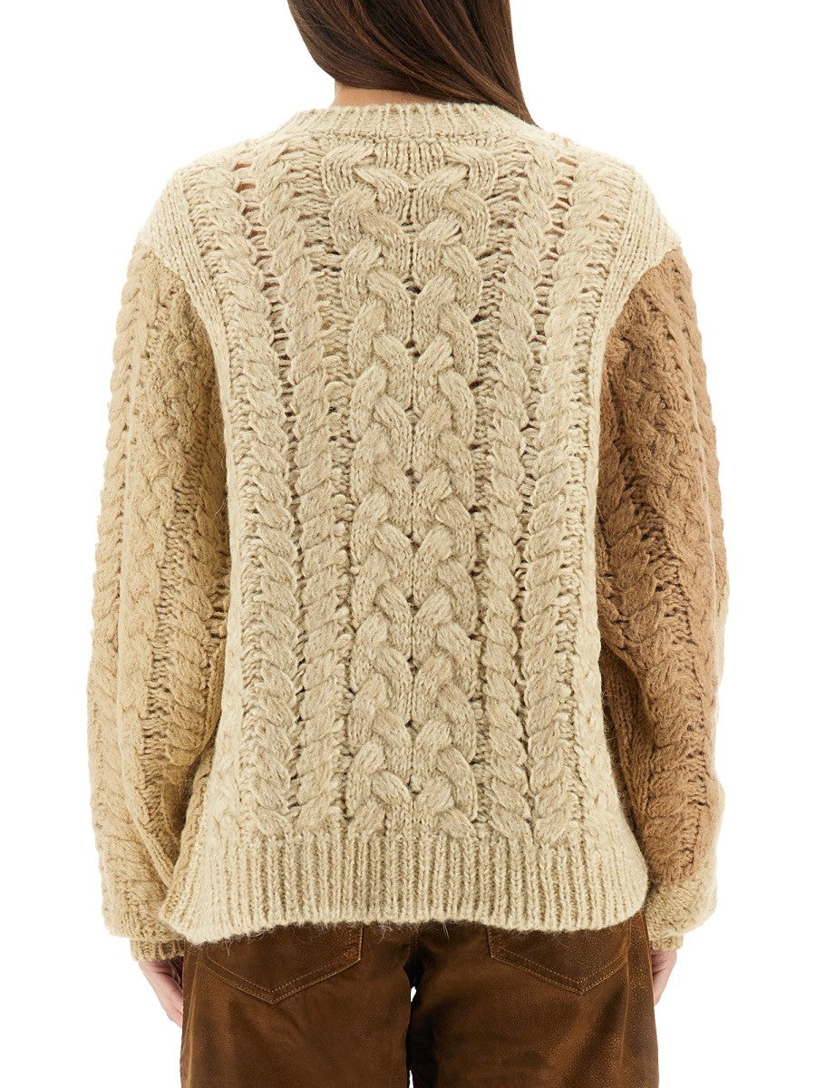 MARANT ETOILE - PATCHWORK "DARYL" SWEATER