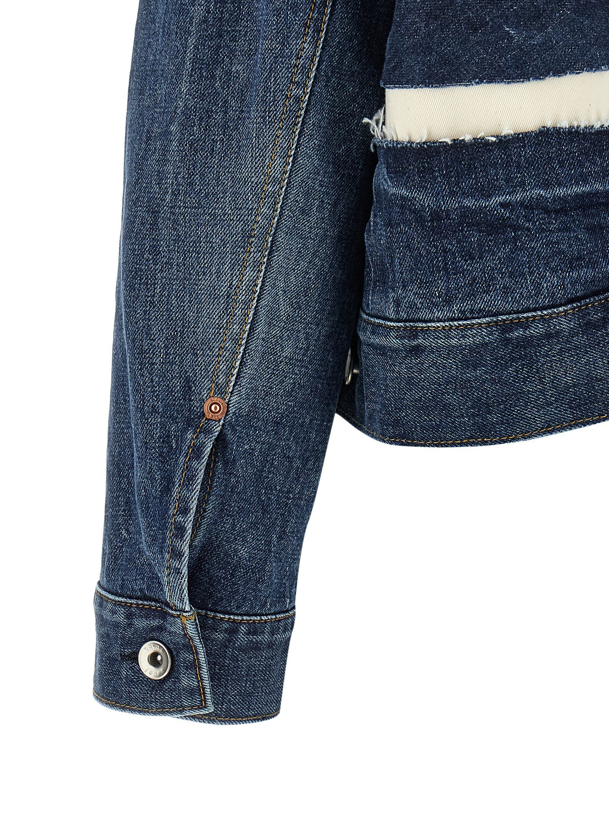 SACAI - Patchwork denim jacket
