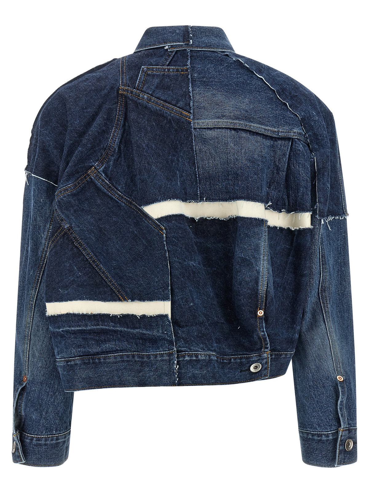 SACAI - Patchwork denim jacket
