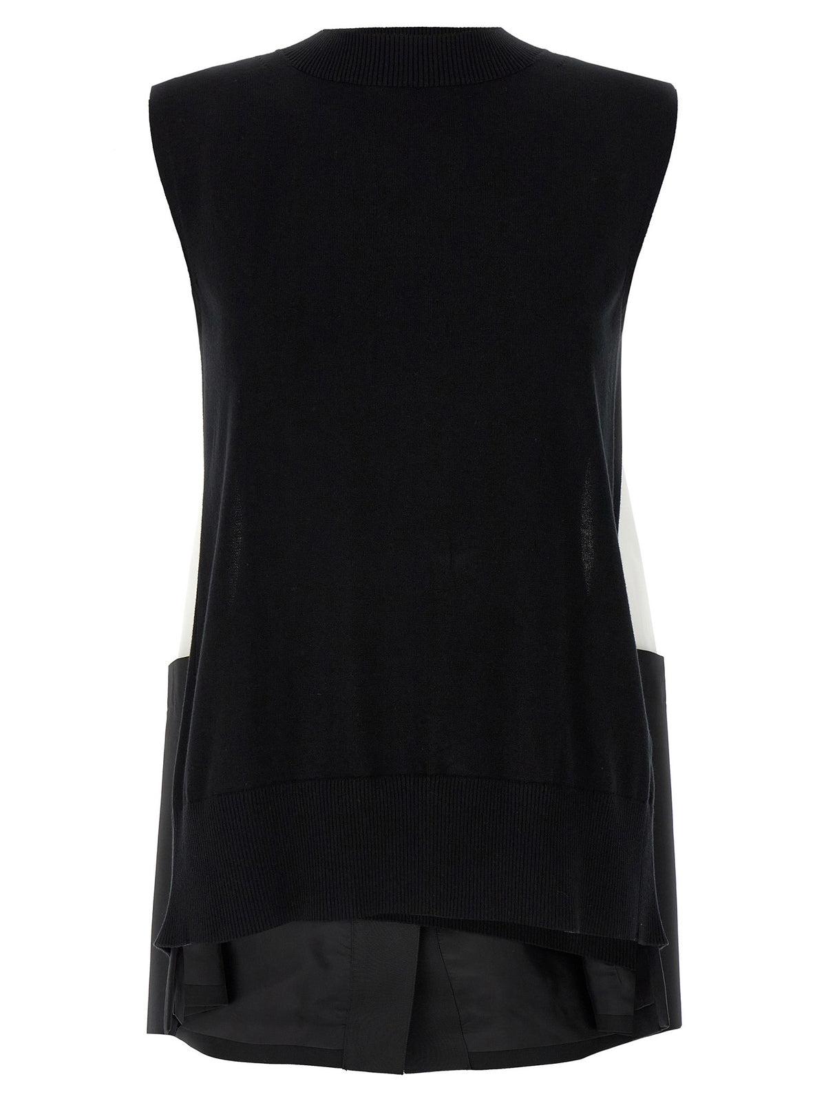SACAI - Patchwork vest patchwork-vest