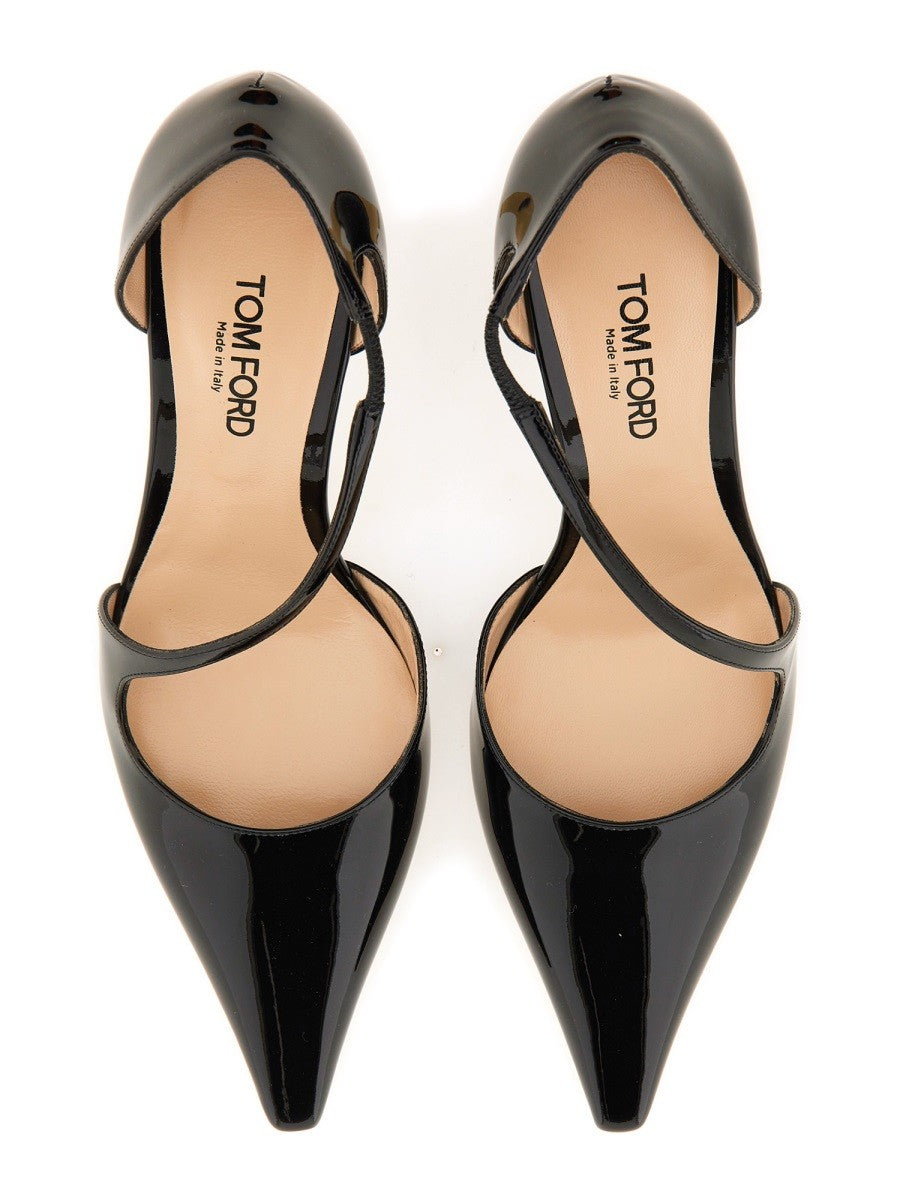 PATENT LEATHER "NEWTON" PUMPS