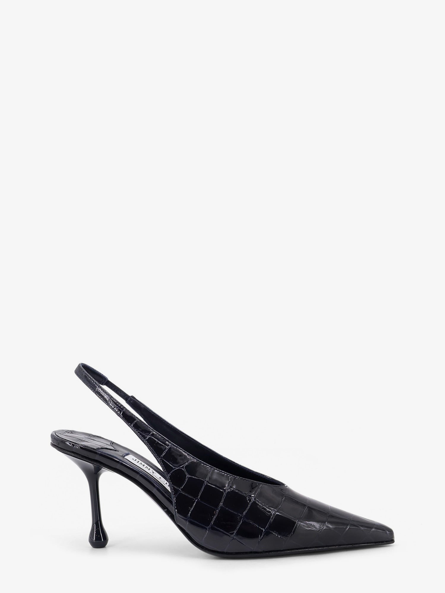 Jimmy Choo - Patent leather pumps with crocodile print