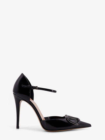 Patent leather pumps with VLogo Signature patent-leather-pumps-with-vlogo-signature