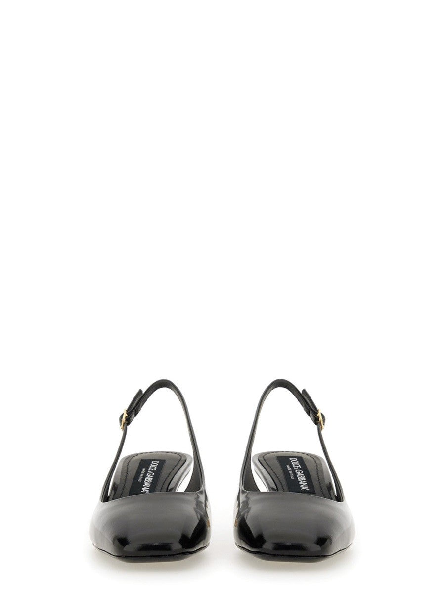 PATENT LEATHER SLINGBACK
