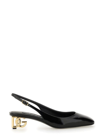 PATENT LEATHER SLINGBACK