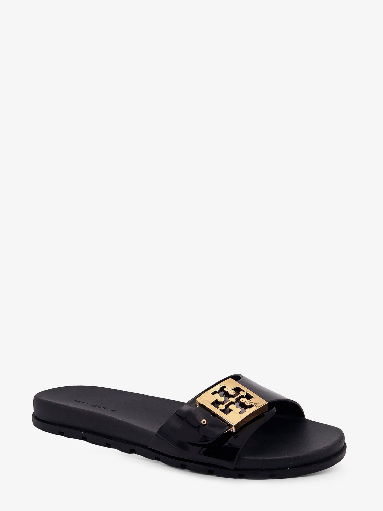 Patent synthetic leather Buckle Slide
