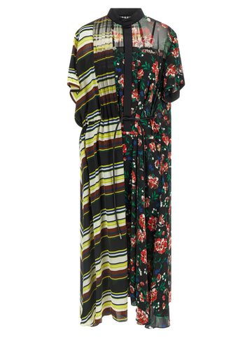 SACAI - 'Pattern Mix' dress