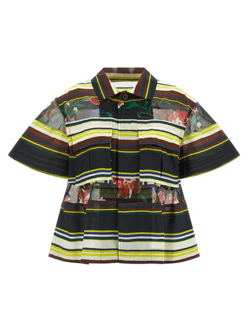 SACAI - 'Pattern Mix' shirt