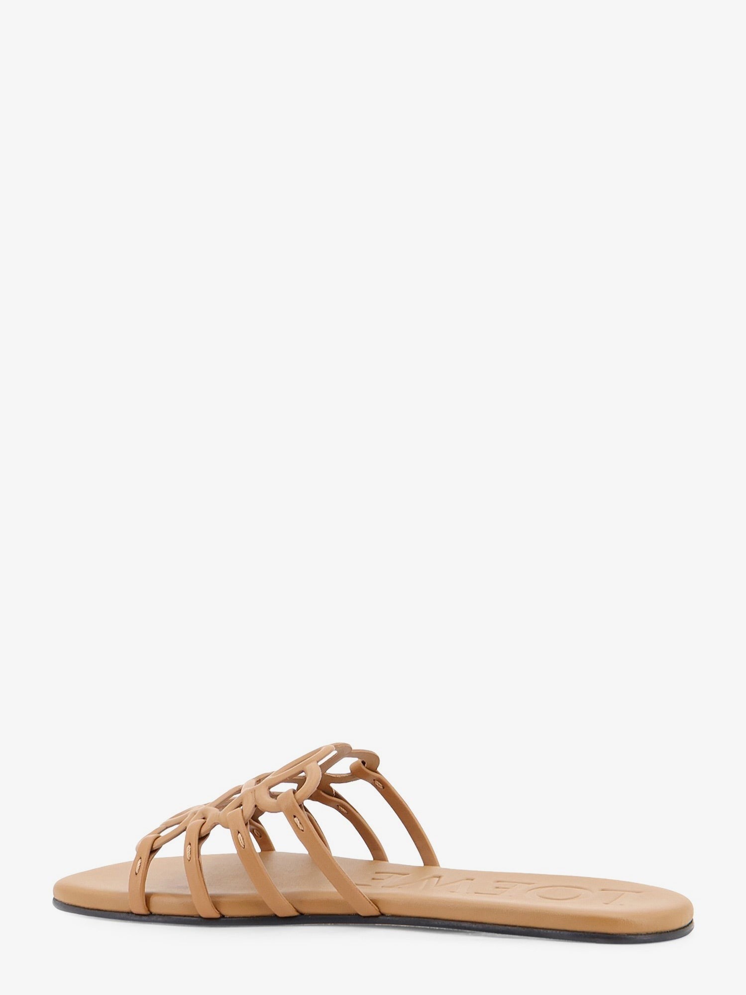 LOEWE - Paula's Ibiza Anagram Petal Leather Sandals