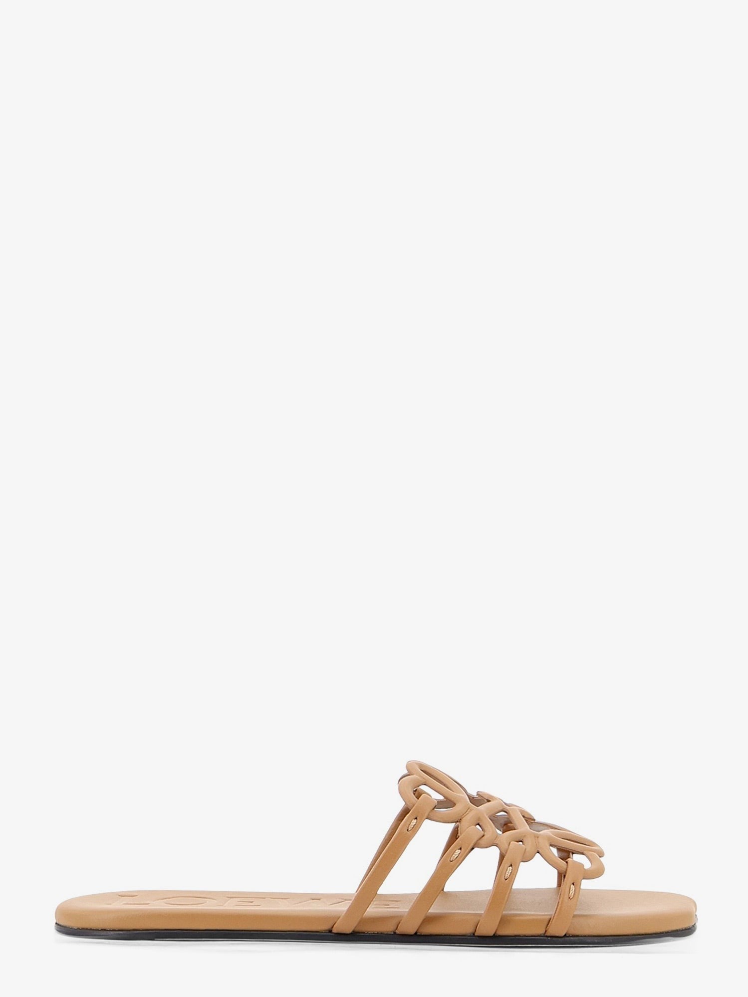 LOEWE - Paula's Ibiza Anagram Petal Leather Sandals