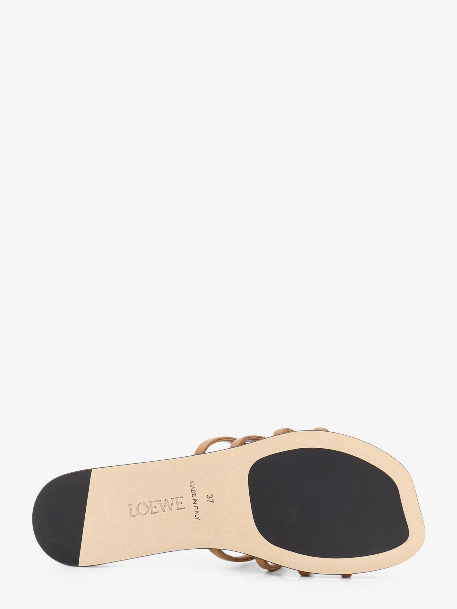 LOEWE - Paula's Ibiza Anagram Petal Leather Sandals