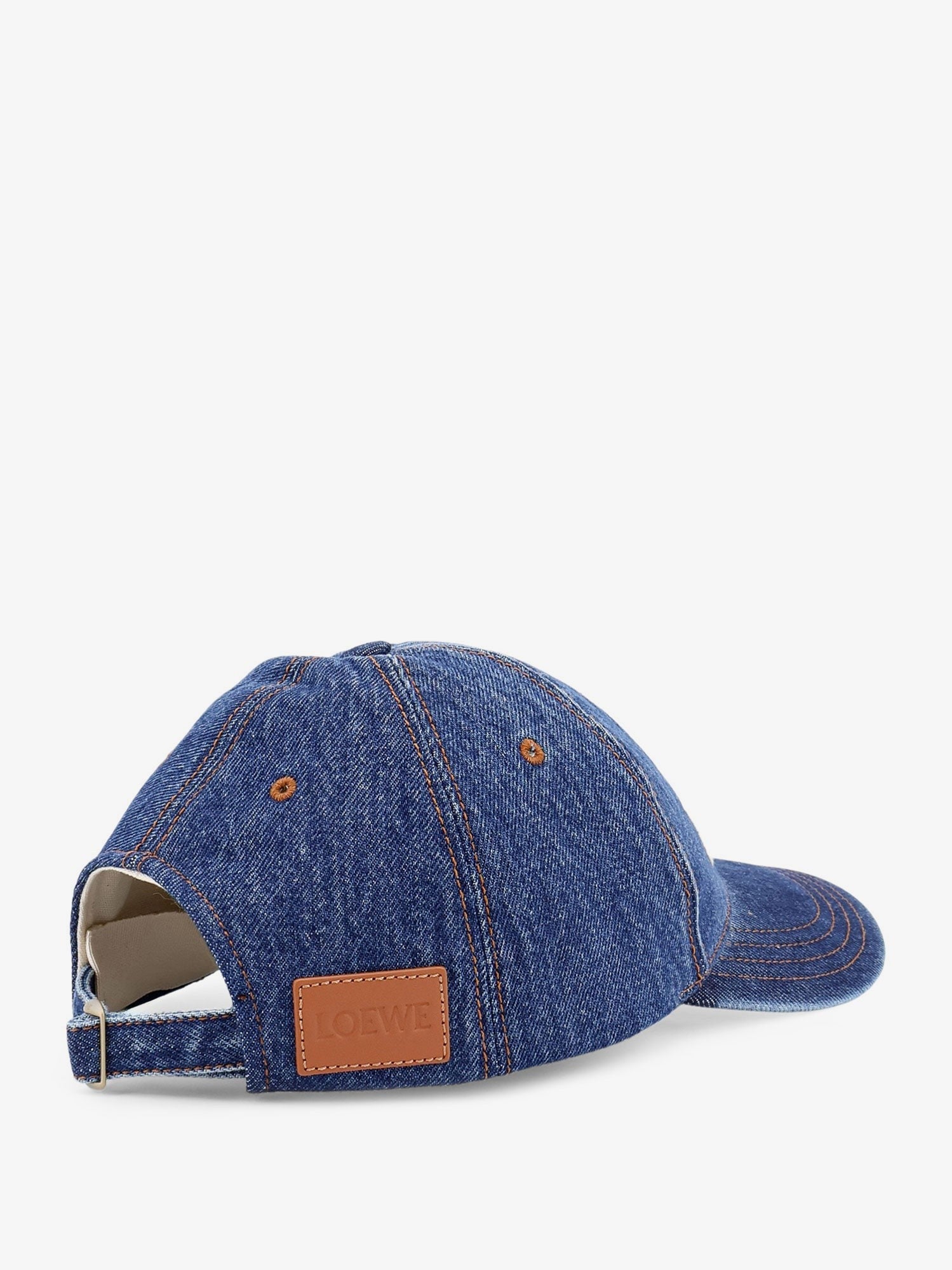 LOEWE - Paula's Ibiza blue denim hat