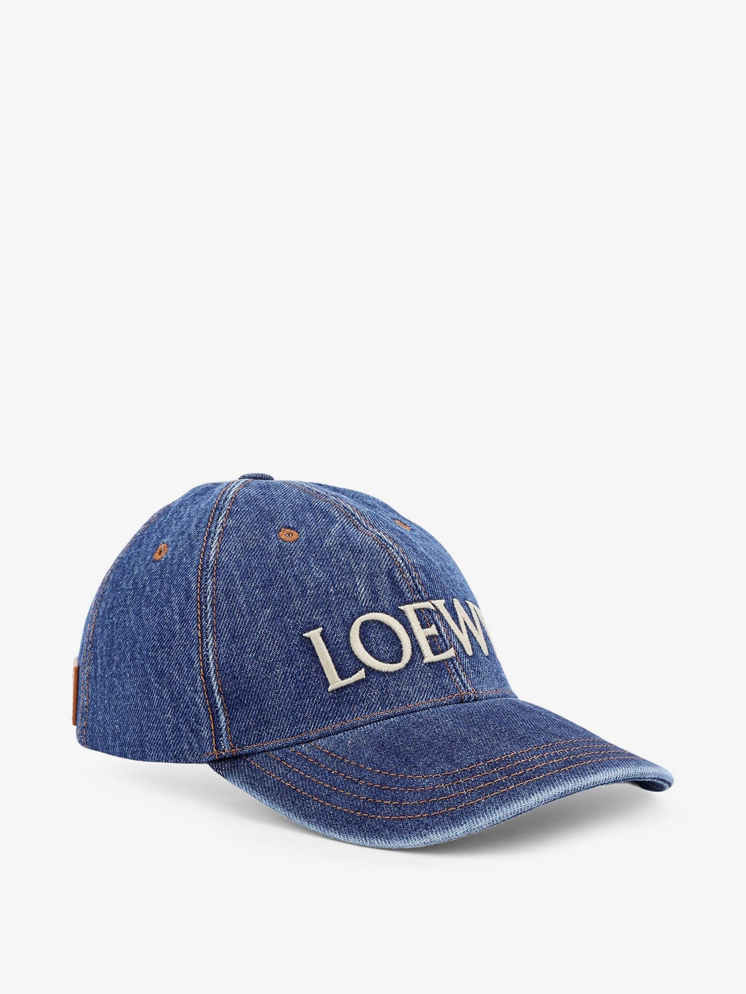 LOEWE - Paula's Ibiza blue denim hat