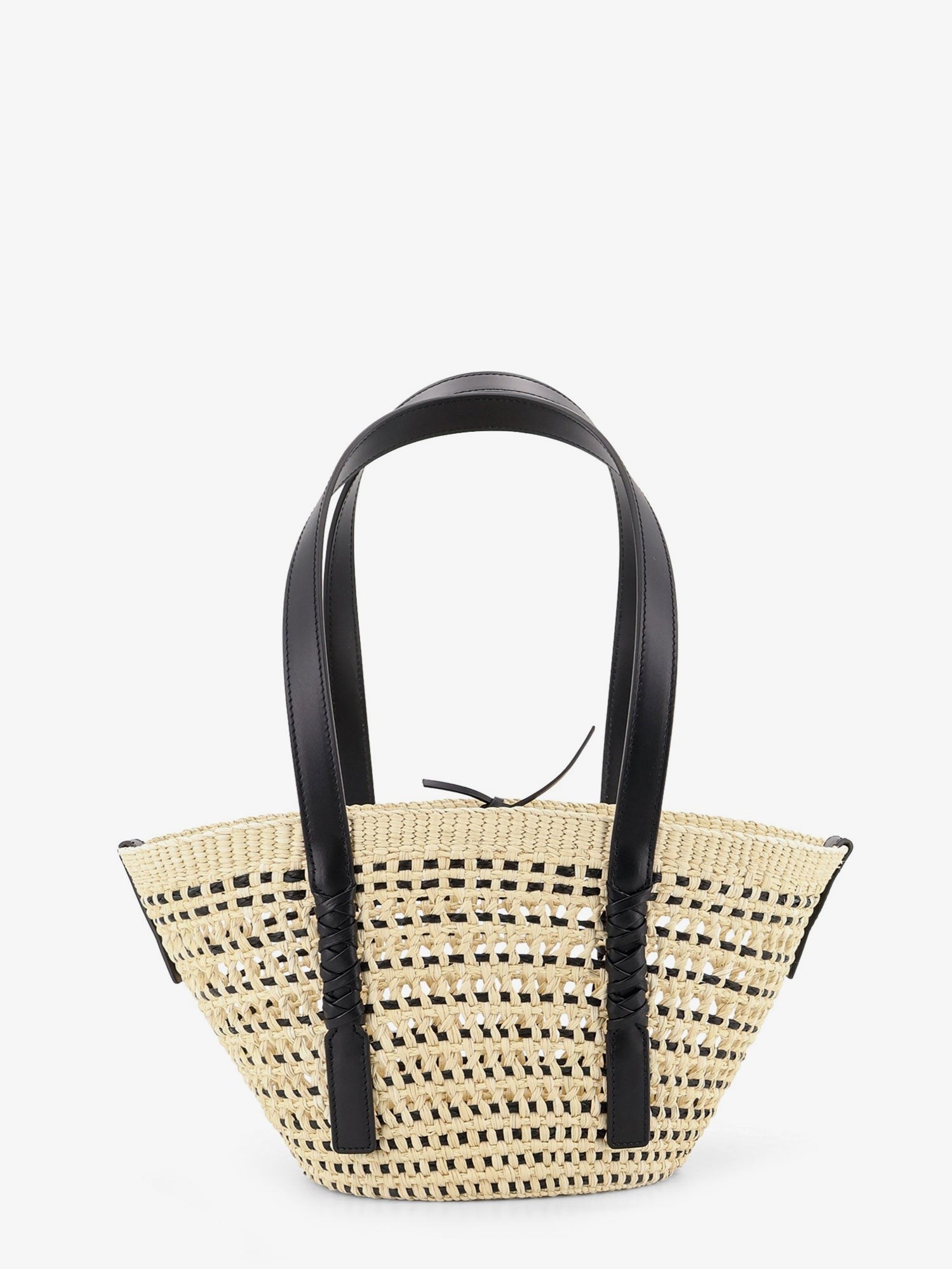 LOEWE - Paula's Ibiza -Braid Basket Small Iraca Palm Leaf Shoulder Bag
