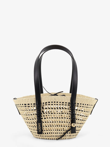 LOEWE - Paula's Ibiza -Braid Basket Small Iraca Palm Leaf Shoulder Bag