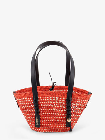 LOEWE - Paula's Ibiza -Braid Basket Small Small Iraca Palm Leaf Shoulder Bag