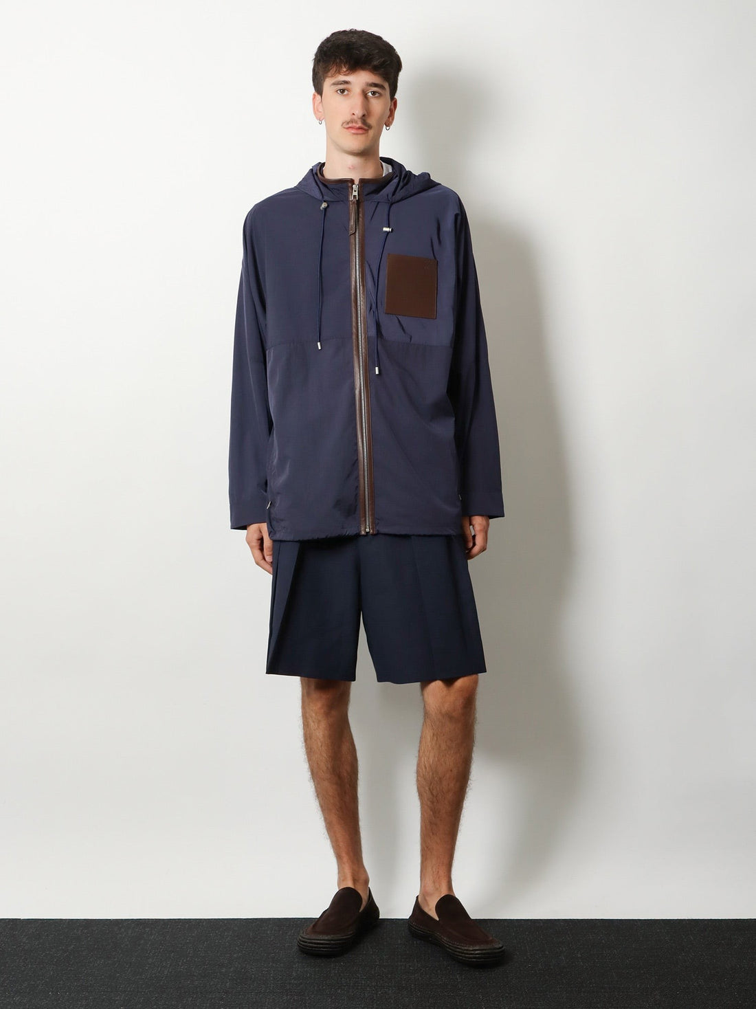 LOEWE - Paula's Ibiza nylon jacket NAVYBROWN 52