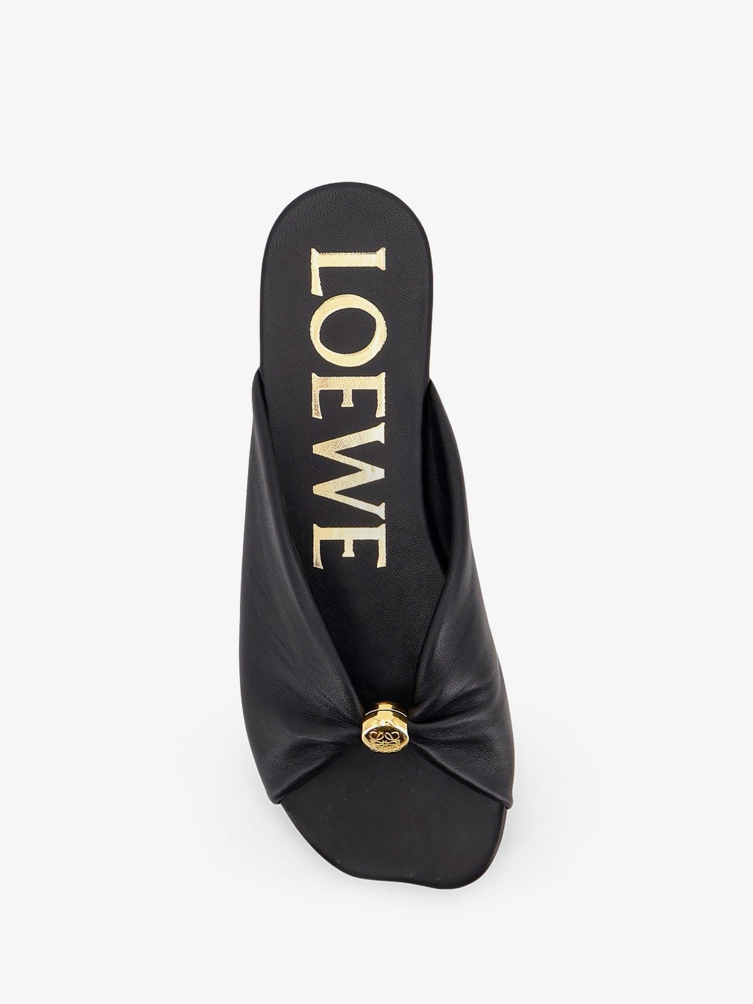 LOEWE - Paula's Ibiza -Pebble Soft Leather Sandals