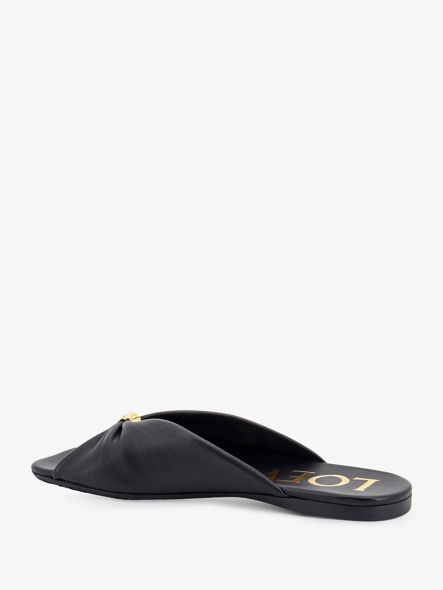 LOEWE - Paula's Ibiza -Pebble Soft Leather Sandals