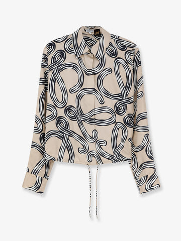 LOEWE - Paula's Ibiza - Printed silk shirt paula-s-ibiza-printed-silk-shirt