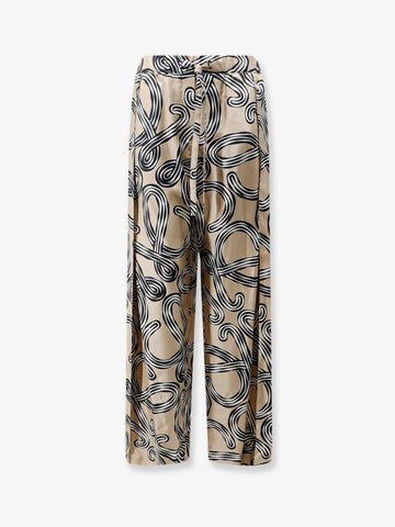 LOEWE - Paula's Ibiza - Printed silk trousers