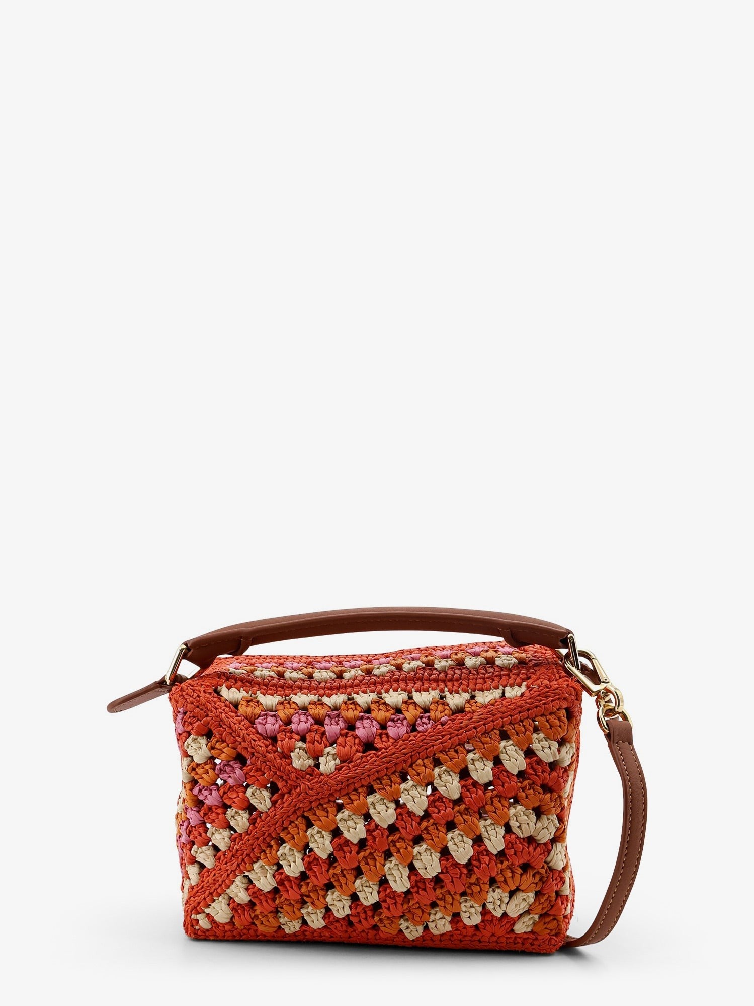 LOEWE - Paula's Ibiza-Puzzle Edge multicolor crochet handbag paula-s-ibiza-puzzle-edge-multicolor-crochet-handbag