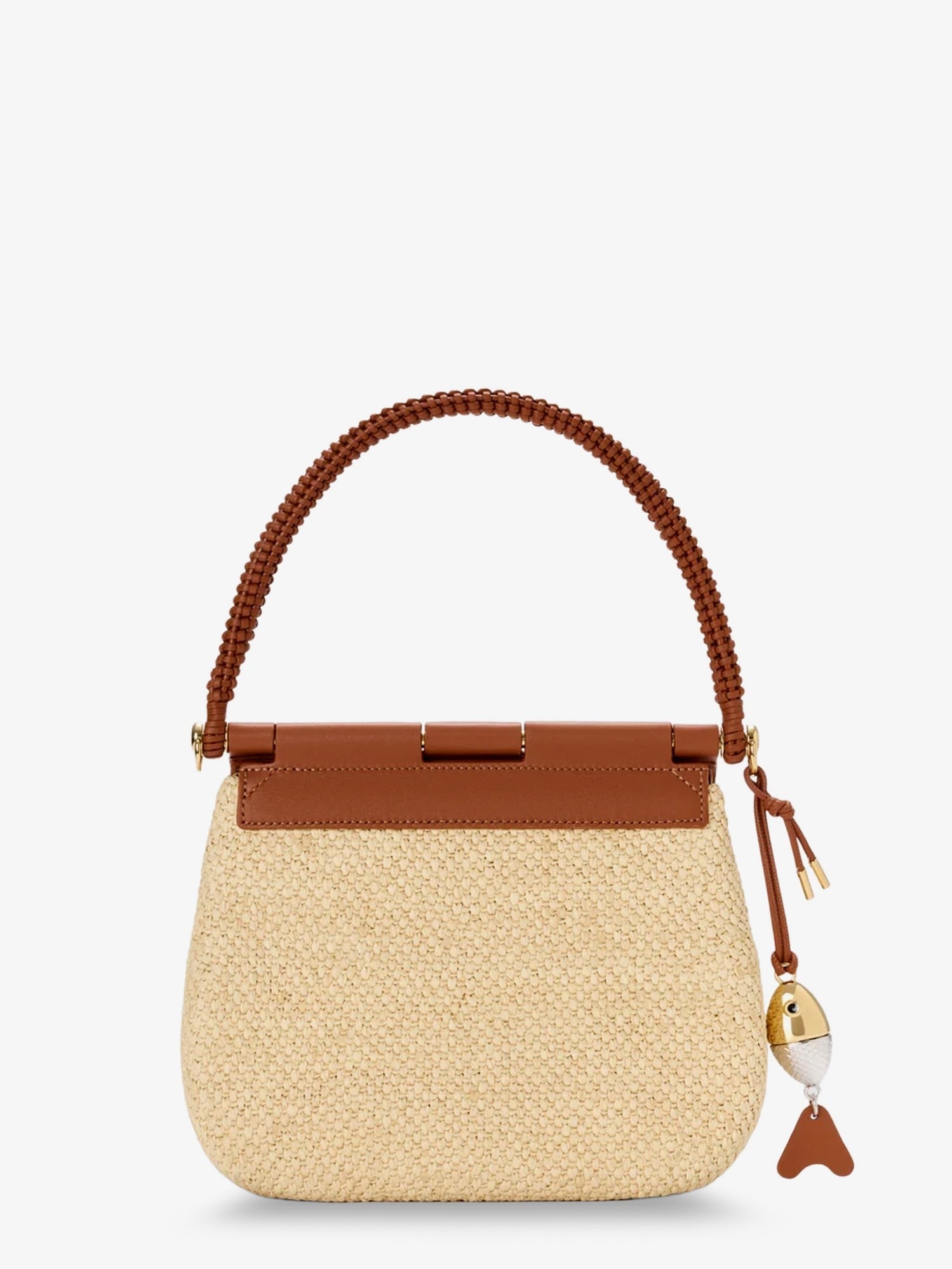 LOEWE - Paula's Ibiza Raffia and Leather Pescador crossbody bag