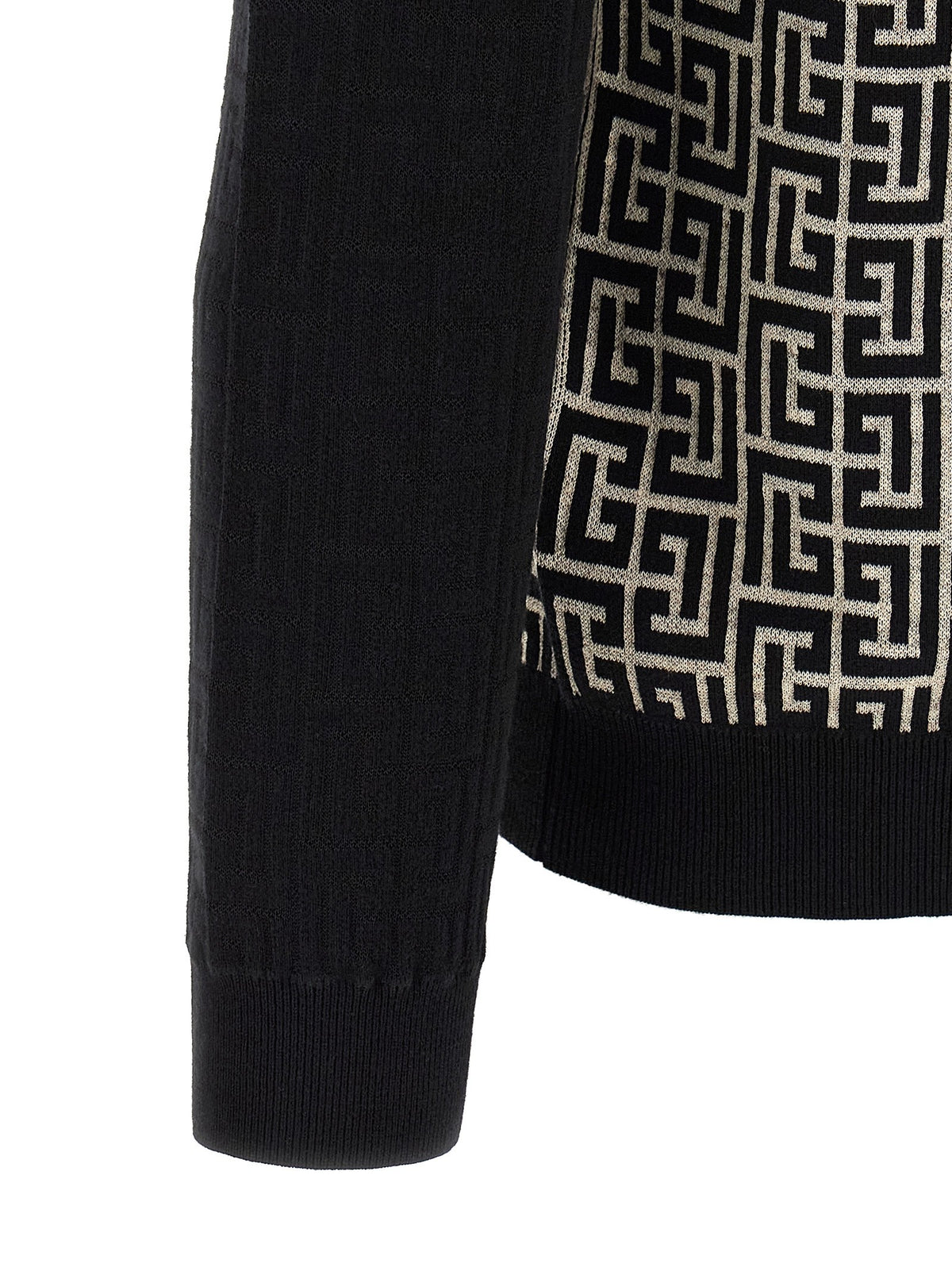 Balmain - PB Monogram Mesh