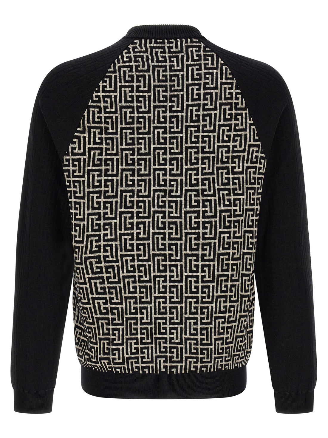 Balmain - PB Monogram Mesh White Black