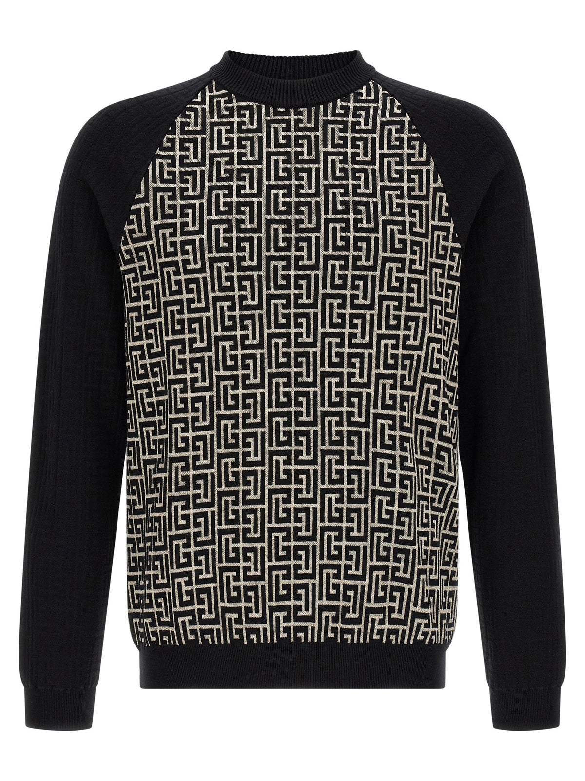 Balmain - PB Monogram Mesh White Black