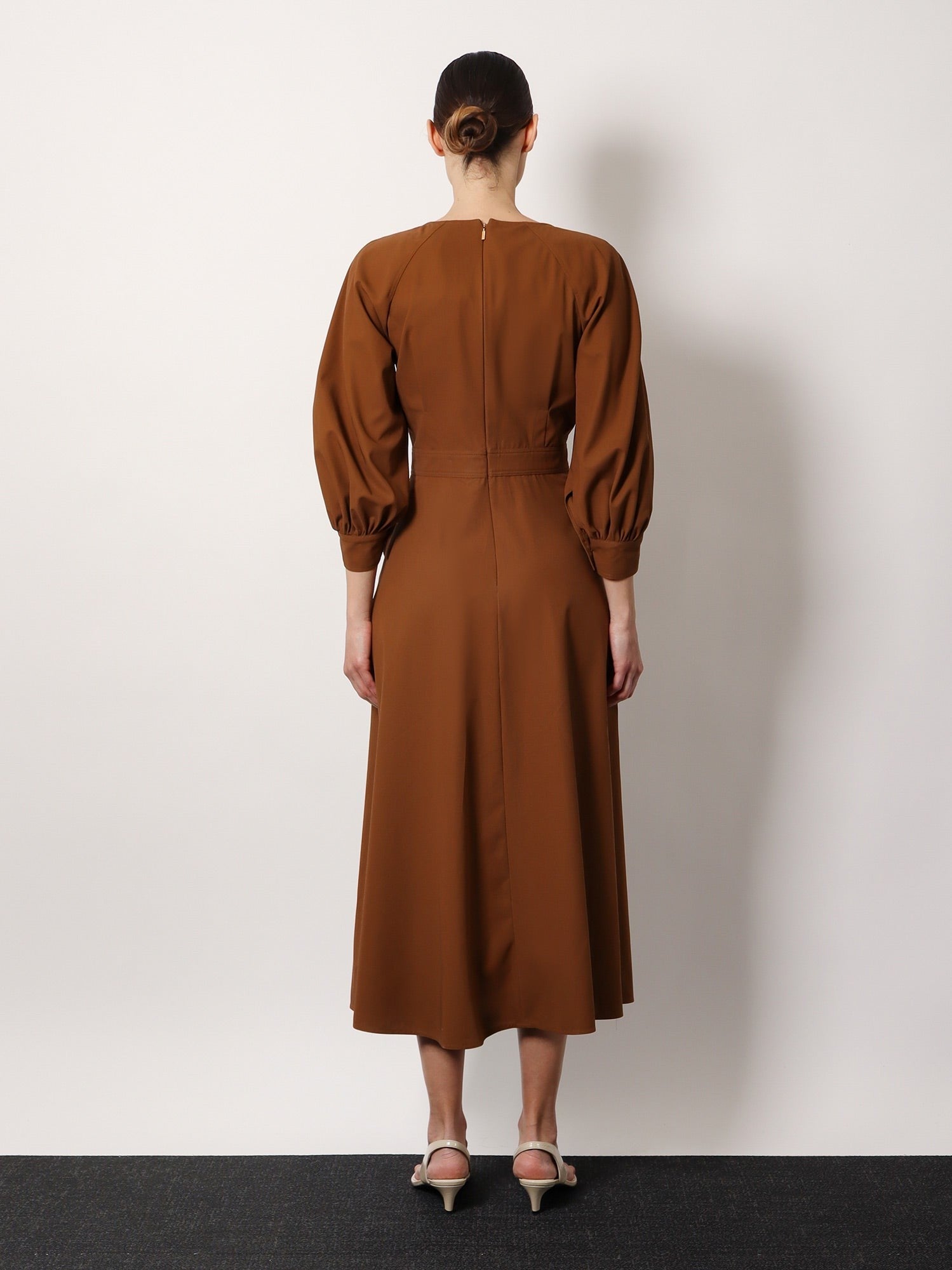 Pedaggi cotton midi dress
