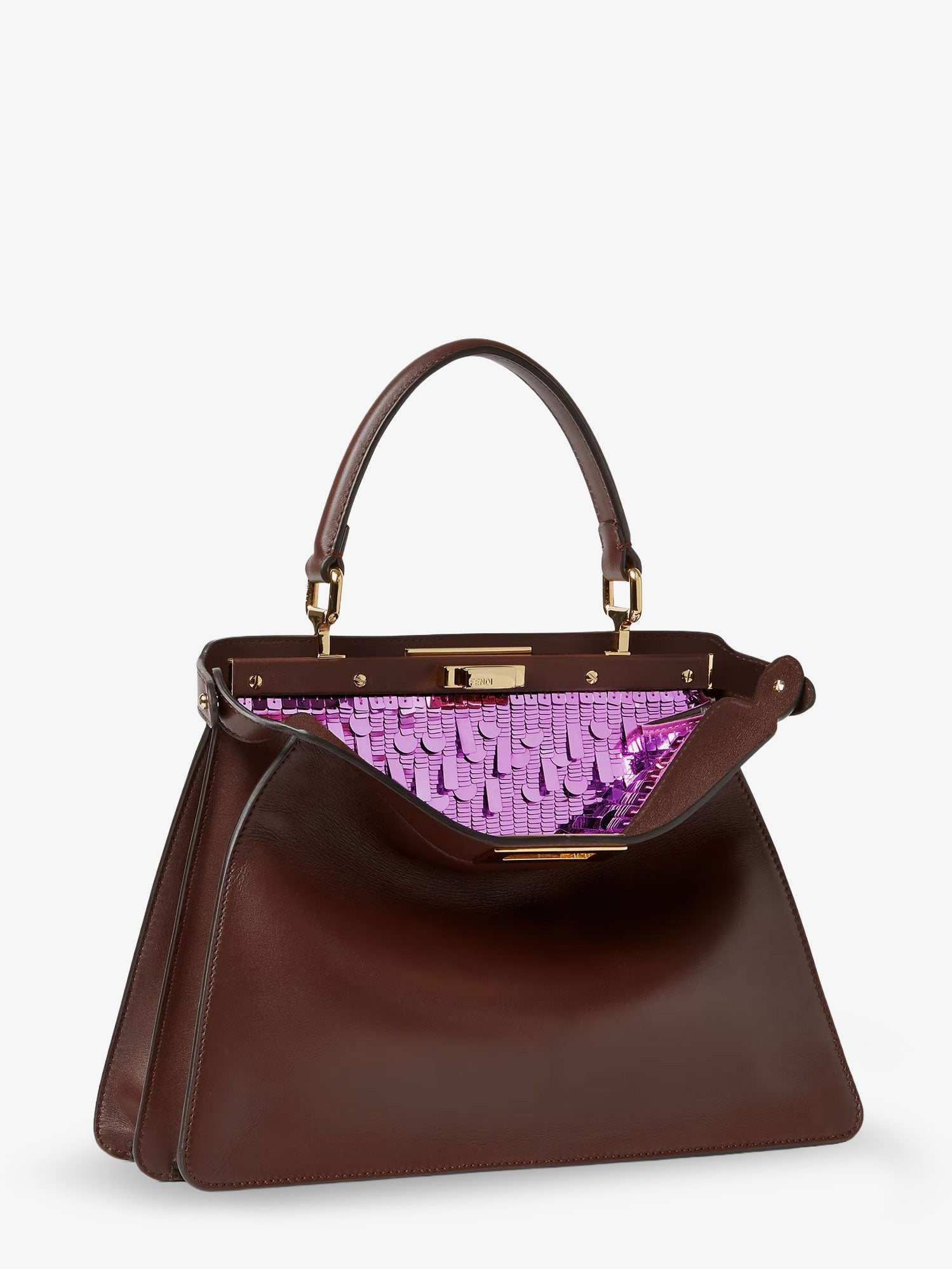 Fendi Fendi - Peekaboo ISeeU Medium leather handbag