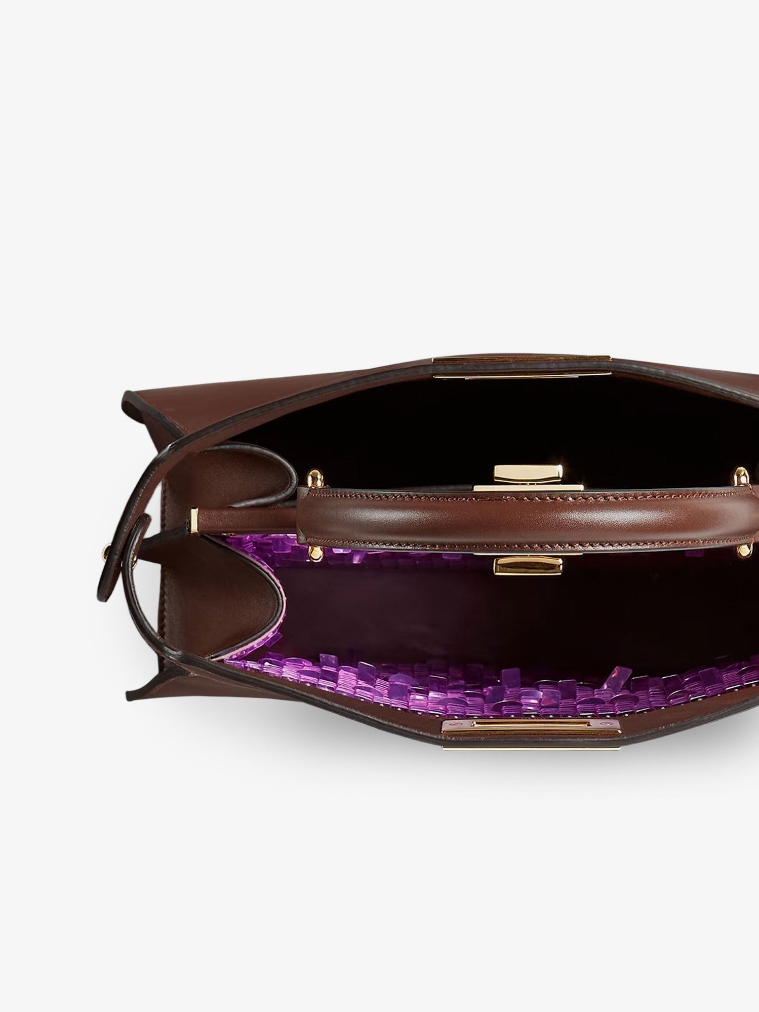 Fendi Fendi - Peekaboo ISeeU Medium leather handbag