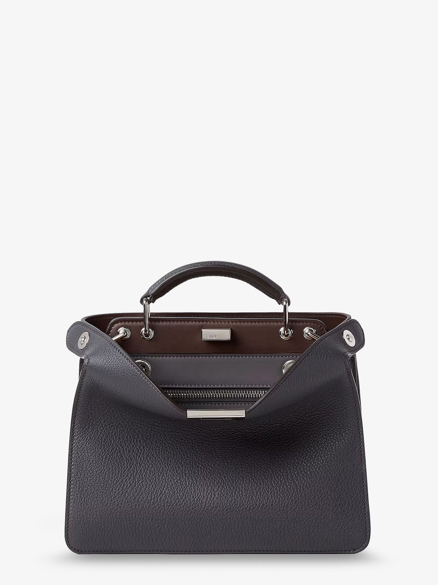 Peekaboo ISeeU Small leather crossbody bag