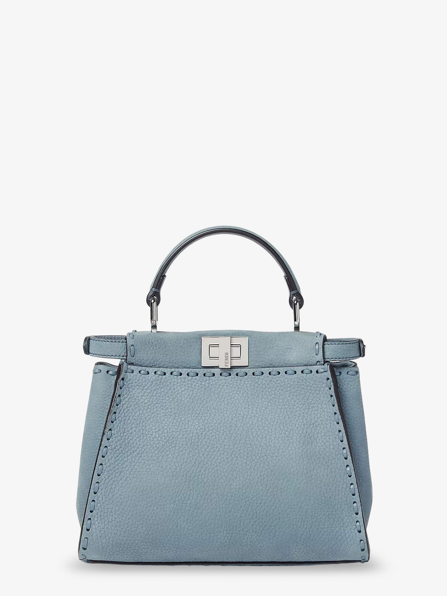 Fendi Fendi - Peekaboo Mini leather crossbody bag