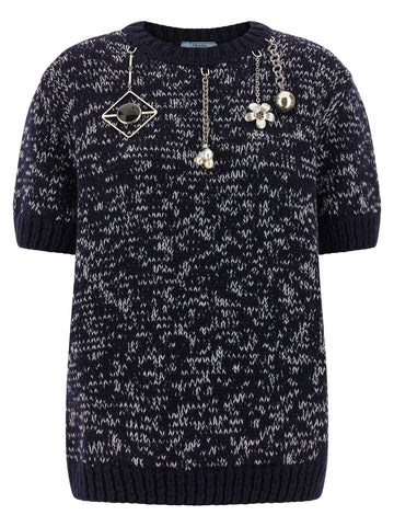 PRADA - Pendant sweater MULTICOLOR 42 IT