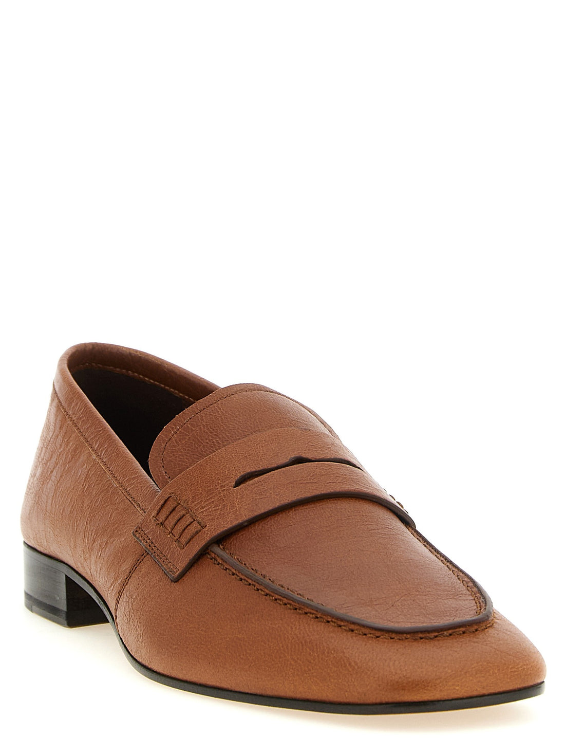 Dries Van Noten - 'Penny' loafers Brown