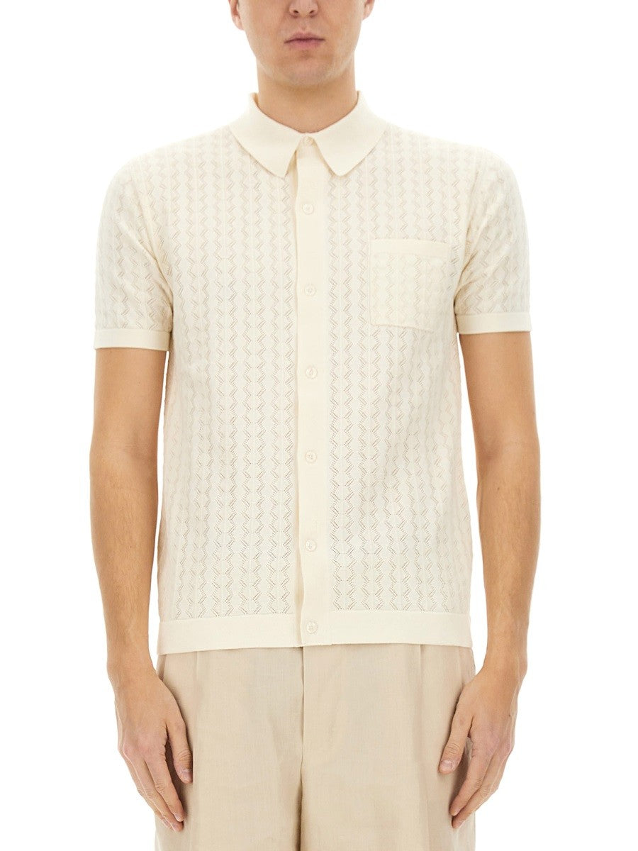 Dolce & Gabbana - PERFORATED COTTON KNIT SHIRT perforated-cotton-knit-shirt_9fa3b736-0793-4274-a248-55f8c94edab2