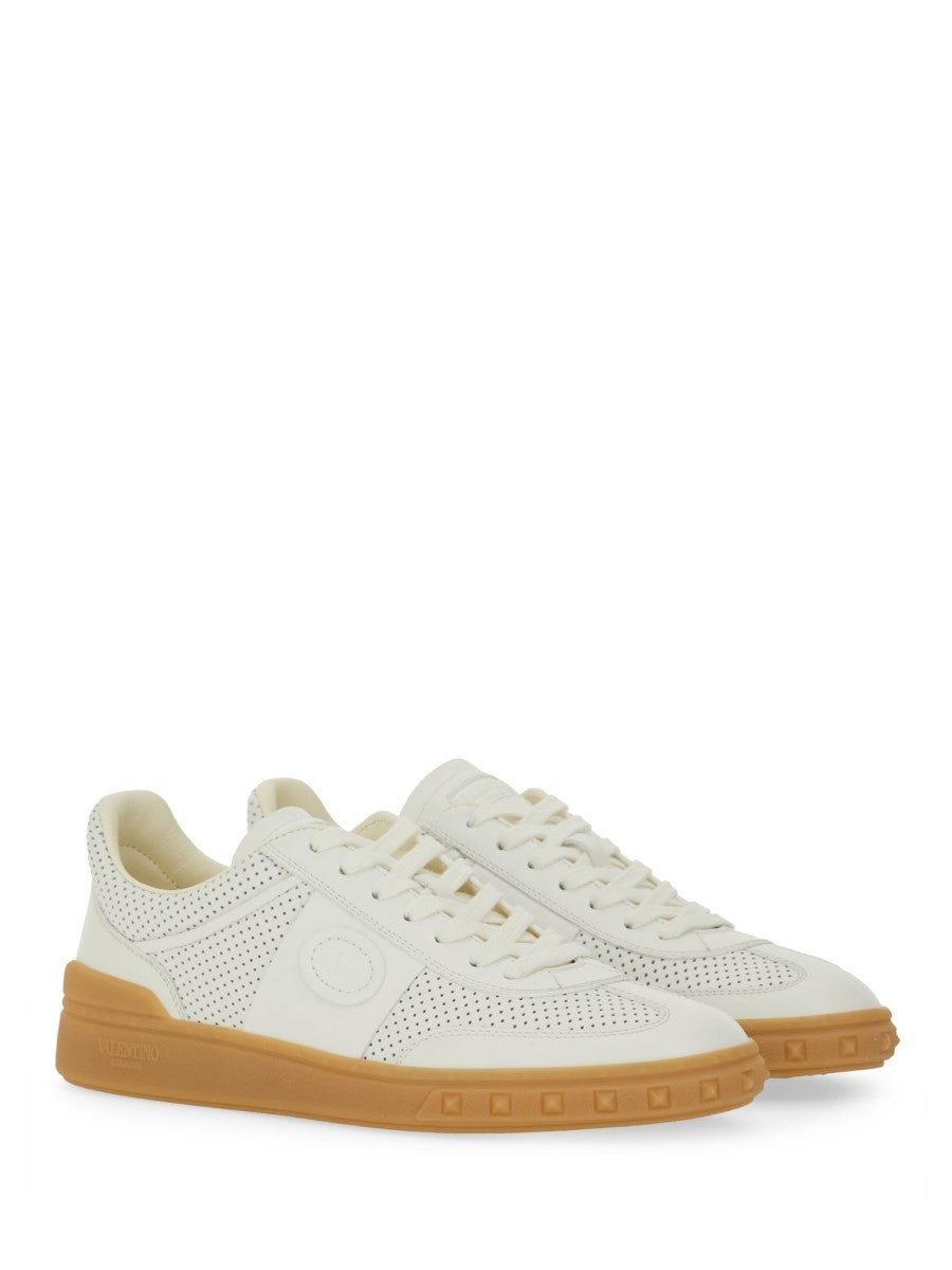 PERFORATED NAPPA LEATHER SNEAKER