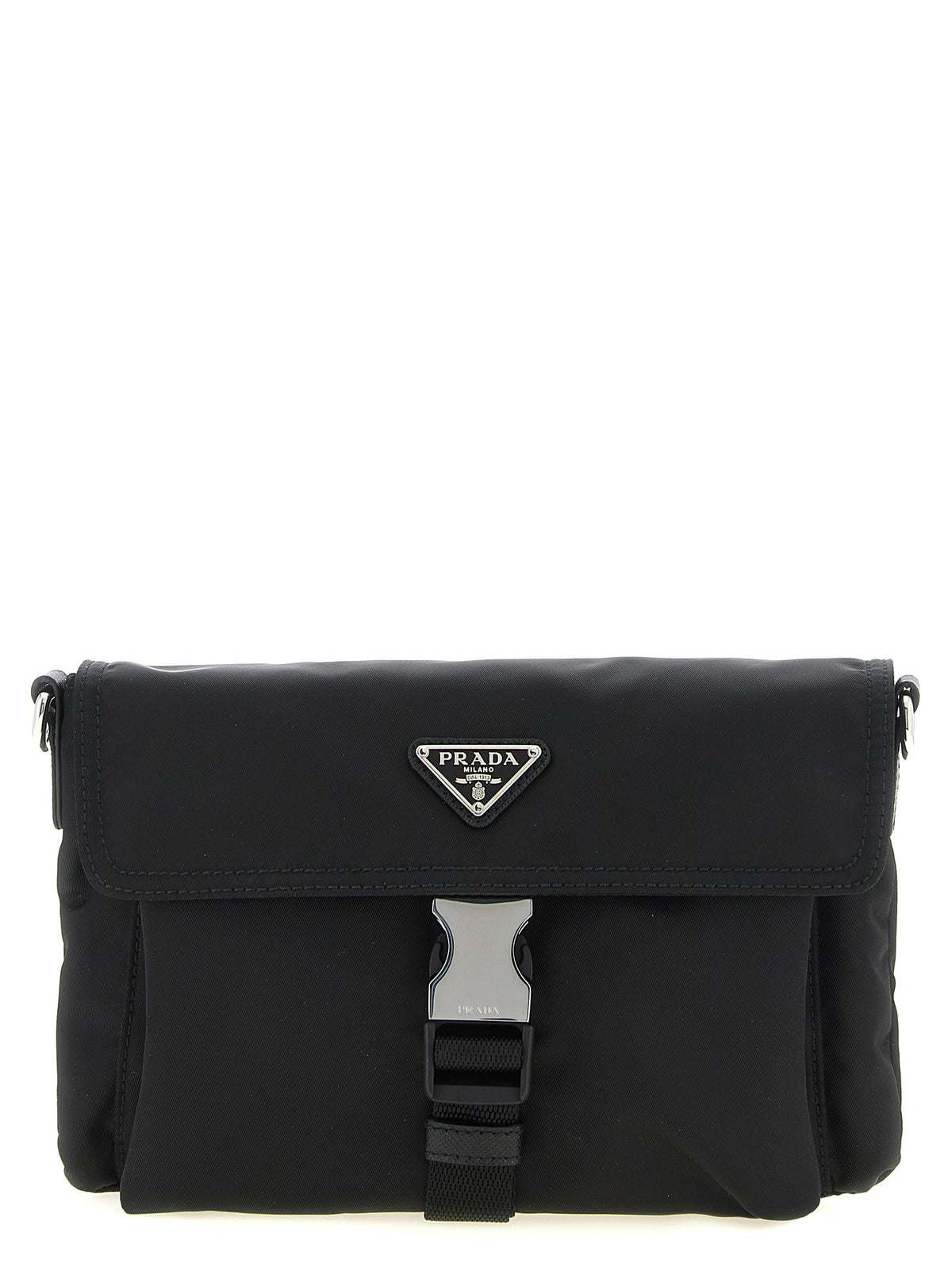 PRADA - Phone Pouch crossbody bag in 'Re-Nylon' Black U