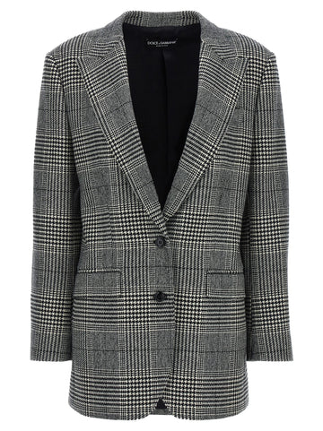 Dolce & Gabbana - 'Pied de Poule' blazer pied-de-poule-blazer_69b85fa8-ac90-49a7-8209-f0865a964a5f